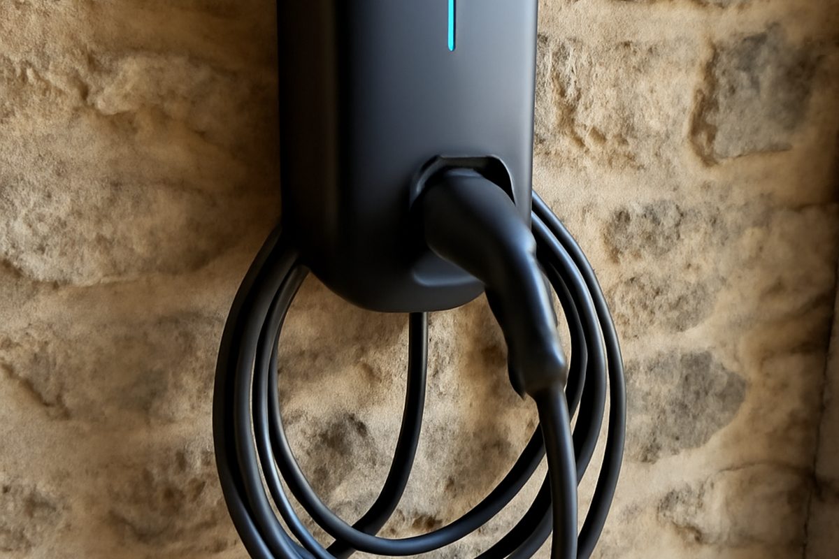 Borne murale cable type2